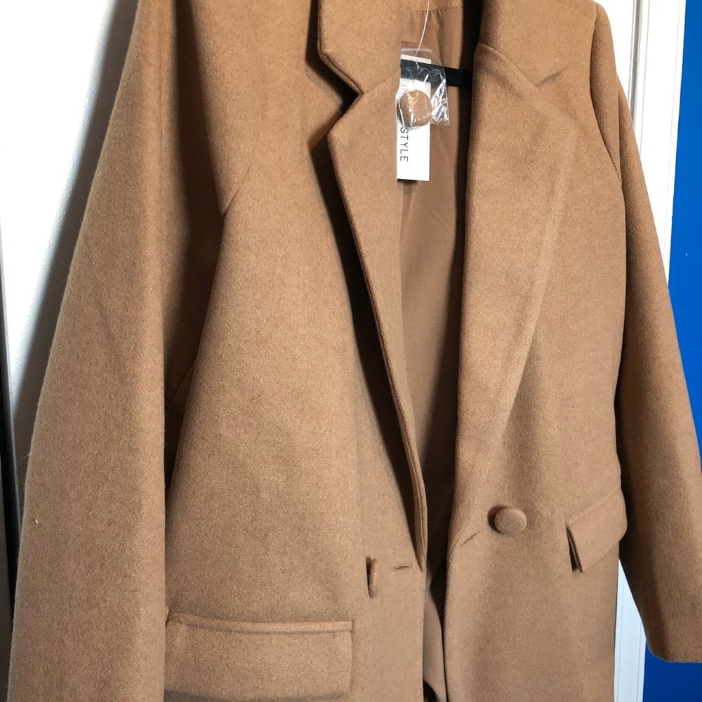 Lorna Luxe Camel Coat - Never Worn